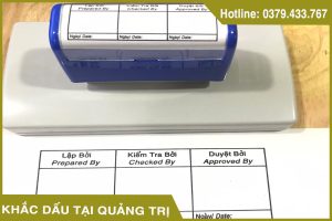 Khắc dấu tại Quảng Trị uy tín, giá rẻ - Hotline: 0379.433.767