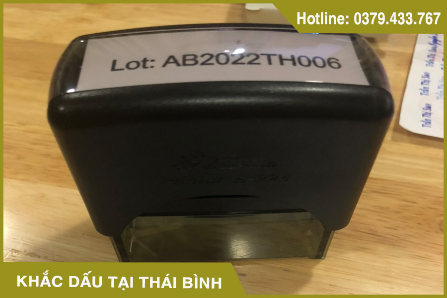 Khắc dấu tại Thái Bình nhanh chóng, giá rẻ - Hotline: 0379.433.767